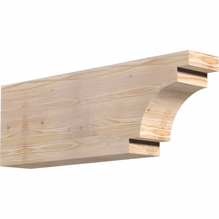 Ekena Millwork Mediterranean Rough Sawn Rafter Tail, Douglas Fir, 6"W x 12"H x 36"L RFT06X12X36MED00RDF